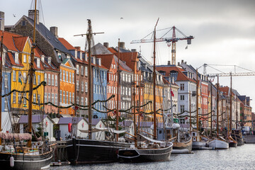 Fototapeta na wymiar Nyhavn Copenhagen