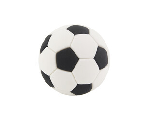 Soccer or football ball isolated on white background