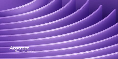 Abstract 3D purple vector background.