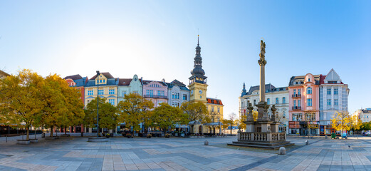 Fototapeta na wymiar Masarykovo Square Panorama