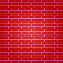 ruby, red brick wall