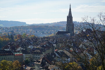 Fototapeta na wymiar Stadtansicht Bern