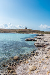 Fototapeta na wymiar Amazing beach in Asinara Island