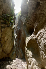 Garabagh gorge. Natural attractions in Dagestan. North Caucasus, Russia.