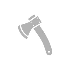 axe icon, on a white background, vector illustration