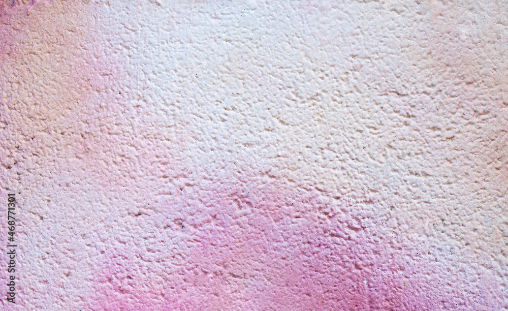 Wall mural Pastel pink on wall texture background