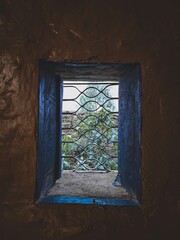 old window in the wall