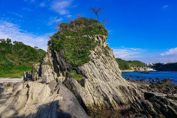 荒崎　荒崎公園　荒崎海岸（神奈川県横須賀市）