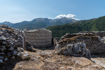 Roccamandolfi, Molise. The Norman Longobard Castle.