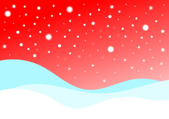 Winter background with snowflakes. Christmas background.
