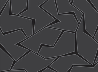 Abstract background with black polygonal line pattern