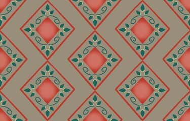 Pattern design for background or wallpaper and clothes.