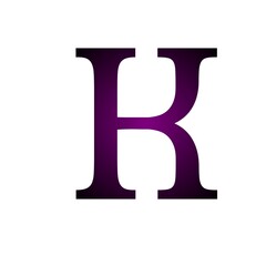 This is Alphabetical capital Latter K