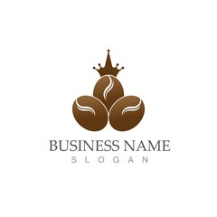 coffee bean icon vector