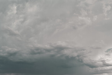 Fototapeta premium summer background. dark clouds, clouds before a thunderstorm.