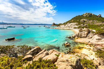 Fototapeta na wymiar Spargi Island, Archipelago of Maddalena, Sardinia