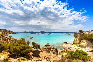 Obraz premium Spargi Island, Archipelago of Maddalena, Sardinia