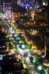 Fototapeta na wymiar City lights, Kaohsiung, Taiwan