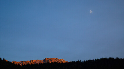 Les hauteurs de Villard De Lans, massif du Vercors dans les Alpes au dessus de Grenoble