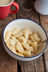 lazy curd dumplings. Gnocchi