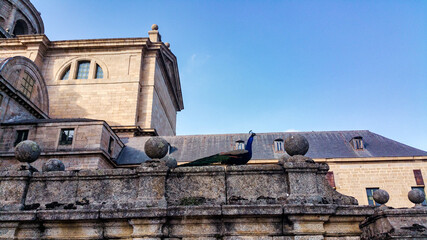 Royal Site of San Lorenzo de El Escorial - Madrid - - obrazy, fototapety, plakaty