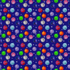 pattern with colorful circles