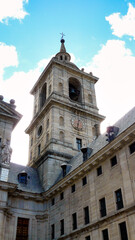 Fototapeta na wymiar Royal Site of San Lorenzo de El Escorial - Madrid -