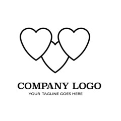 a picture of love that stacks neatly so that it is beautiful to look at