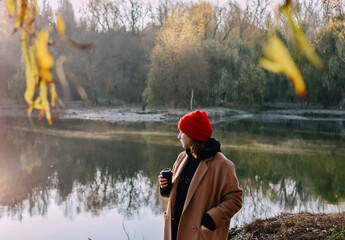 person on the lake