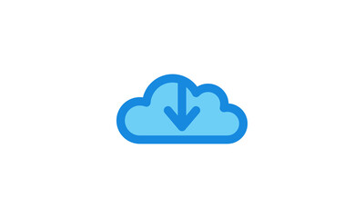 Download icon. isolated on white background