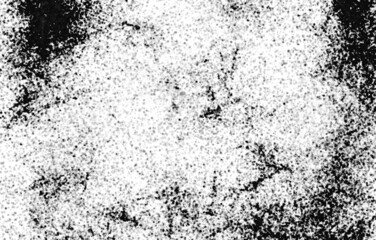 Monochrome particles abstract texture.Overlay illustration over any design to create grungy vintage effect and depth.