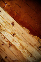 Obraz premium old paint on wooden floor