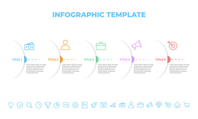 business infographics presentation slides template