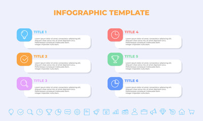 business infographics presentation slides template