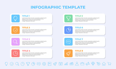 business infographics presentation slides template