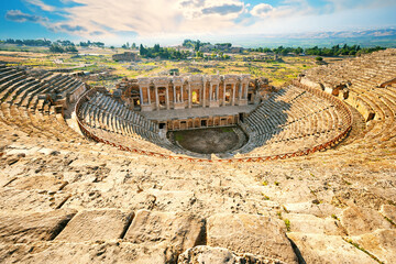 Old amphitheater in open air