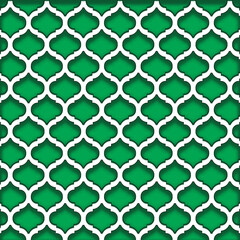Fototapeta premium abstract geometric green pattern