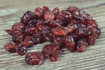 Healthy cranberries containing vitamins and minerals. Alternative medicine during bladder problems. Nutritious eating
