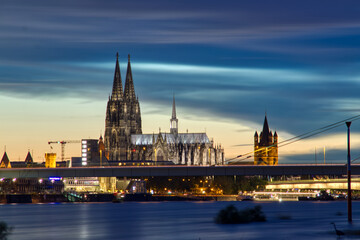 Obraz premium Köln am Rhein