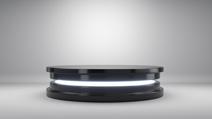 Abstract podium background