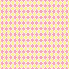 Vector Diamond Marshmallow stock seamless pattern background. Perfect for fabric, scrapbooking, wallpaper projects