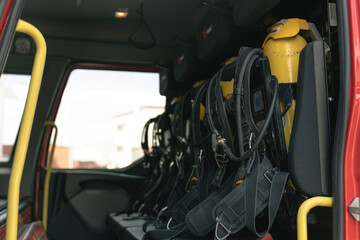 Botellas de Oxigeno de Bomberos