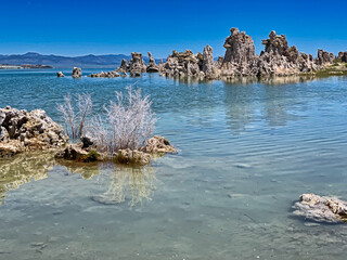 Mono Lake in California With Tufa Towers