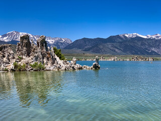 Mono Lake in California With Tufa Towers