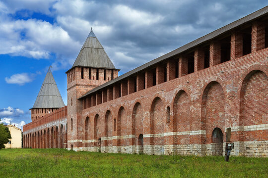 Fortress wall, Smolensk, Russia