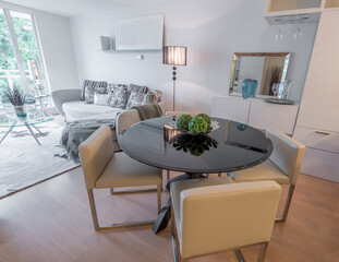 Fragment of a luxury bathroom