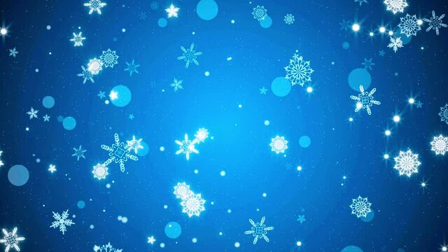 blue christmas background