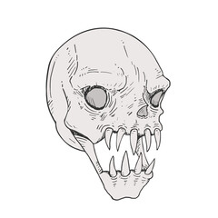 Horror creature illustration