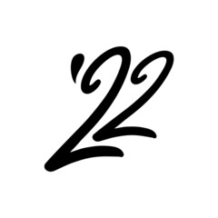New year 2022 symbol
