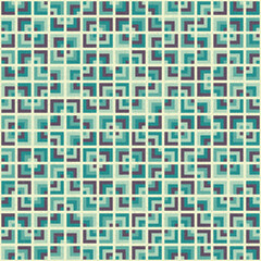 Abstract Geometric Pattern generative computational art illustration
